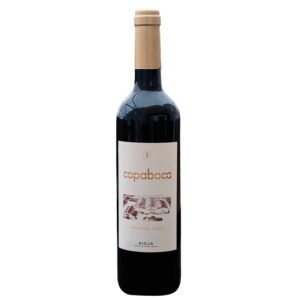 Copaboca Crianza Rioja 2018 Spanish red wine bottle